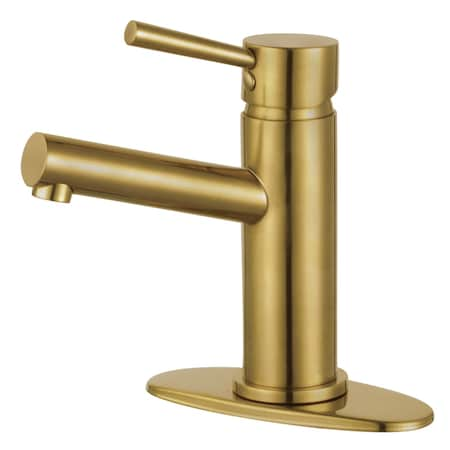 LS8423DL Concord Single-Handle Bathroom Faucet W/ Push Pop-Up, Brass